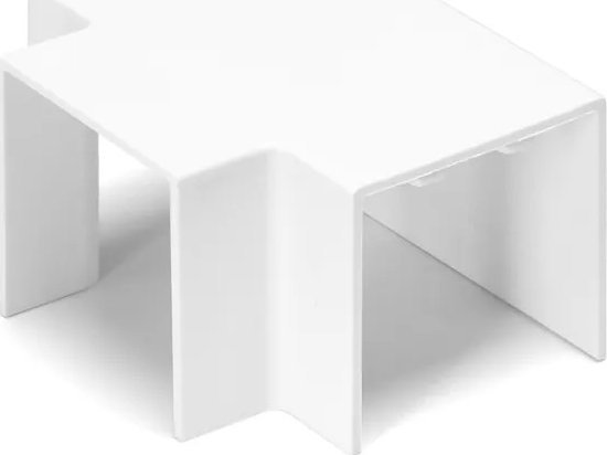 Aigostar Kwadratowa listwa z PVC biała kolanko trójnik 40 * 40 mm 4 szt. Kwadratowa listwa z PVC biała kolanko trójnik 40 * 40 mm 4 szt.