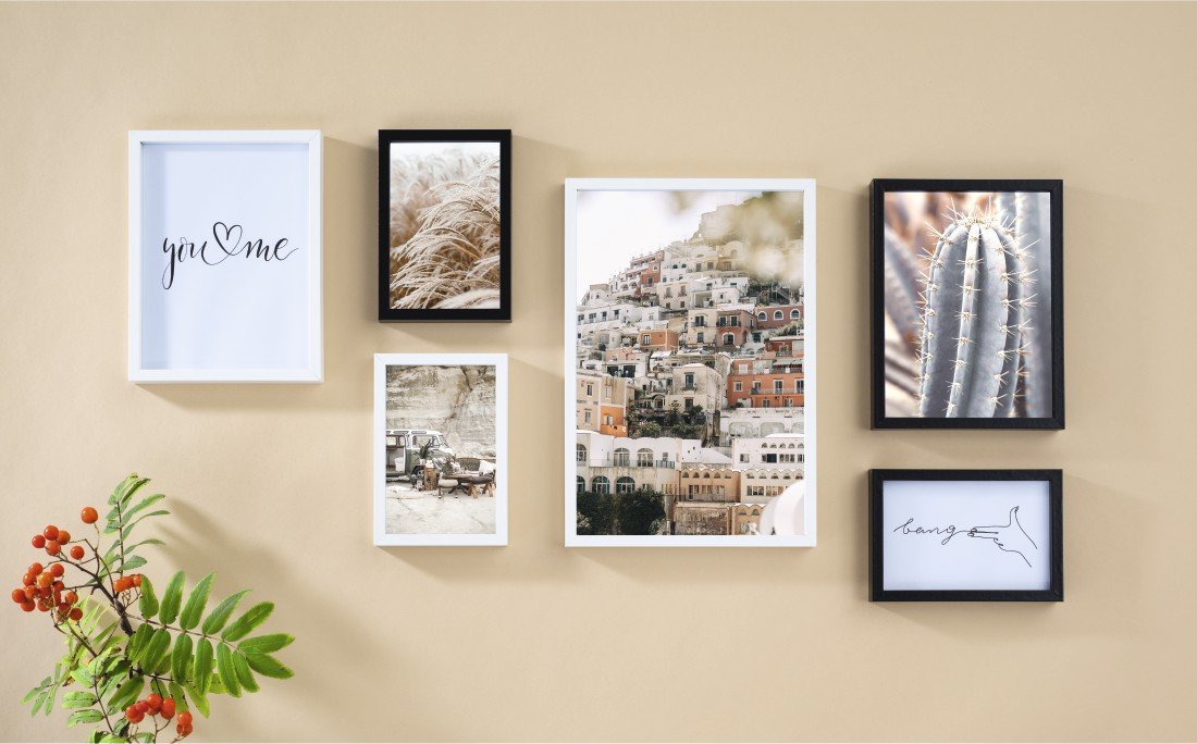 Ramka Hama RAMKA PORTRETOWA MIX & MATCH 15x20, DISPLAY 8 SZT.