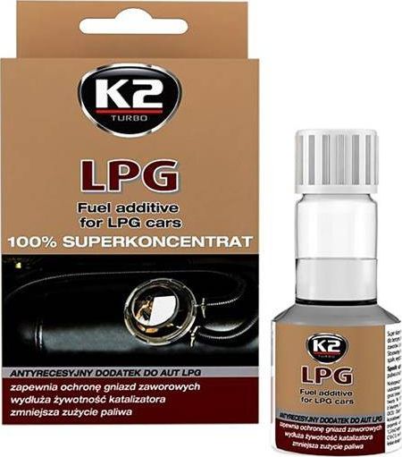K2 LPG Antyrecesyjny dodatek do aut z LPG, 50 ml