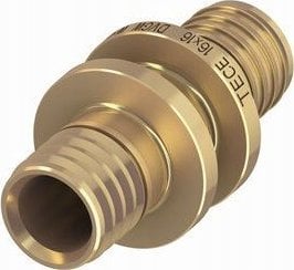 Tece Złączka prosta 40 x 40mm mosiądz (706040)