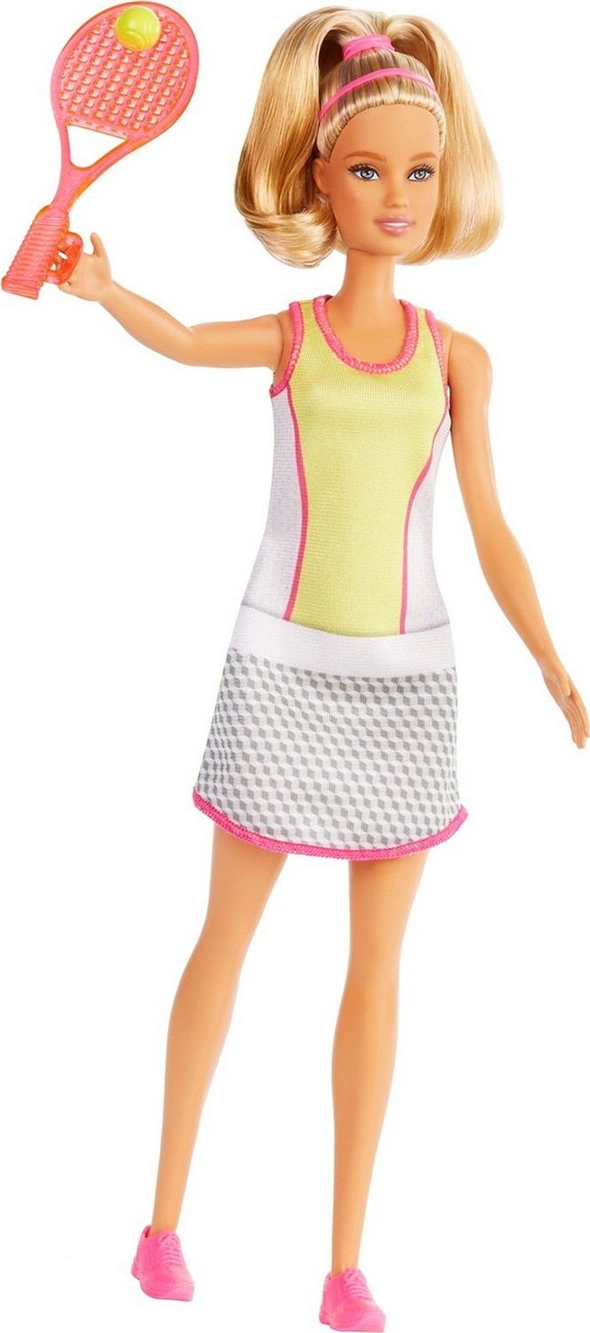 Lalka Barbie Mattel Kariera - Tenisistka (DVF50/GJL65)