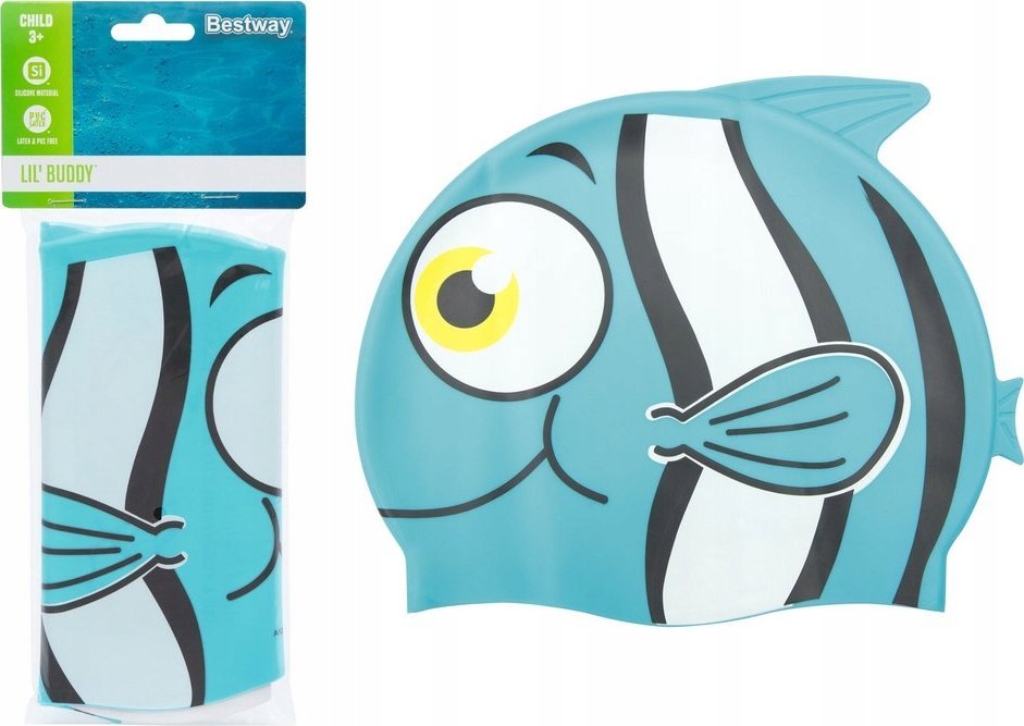Bestway Czepek Kąpielowy Rybka Niebieska Bestway 26025