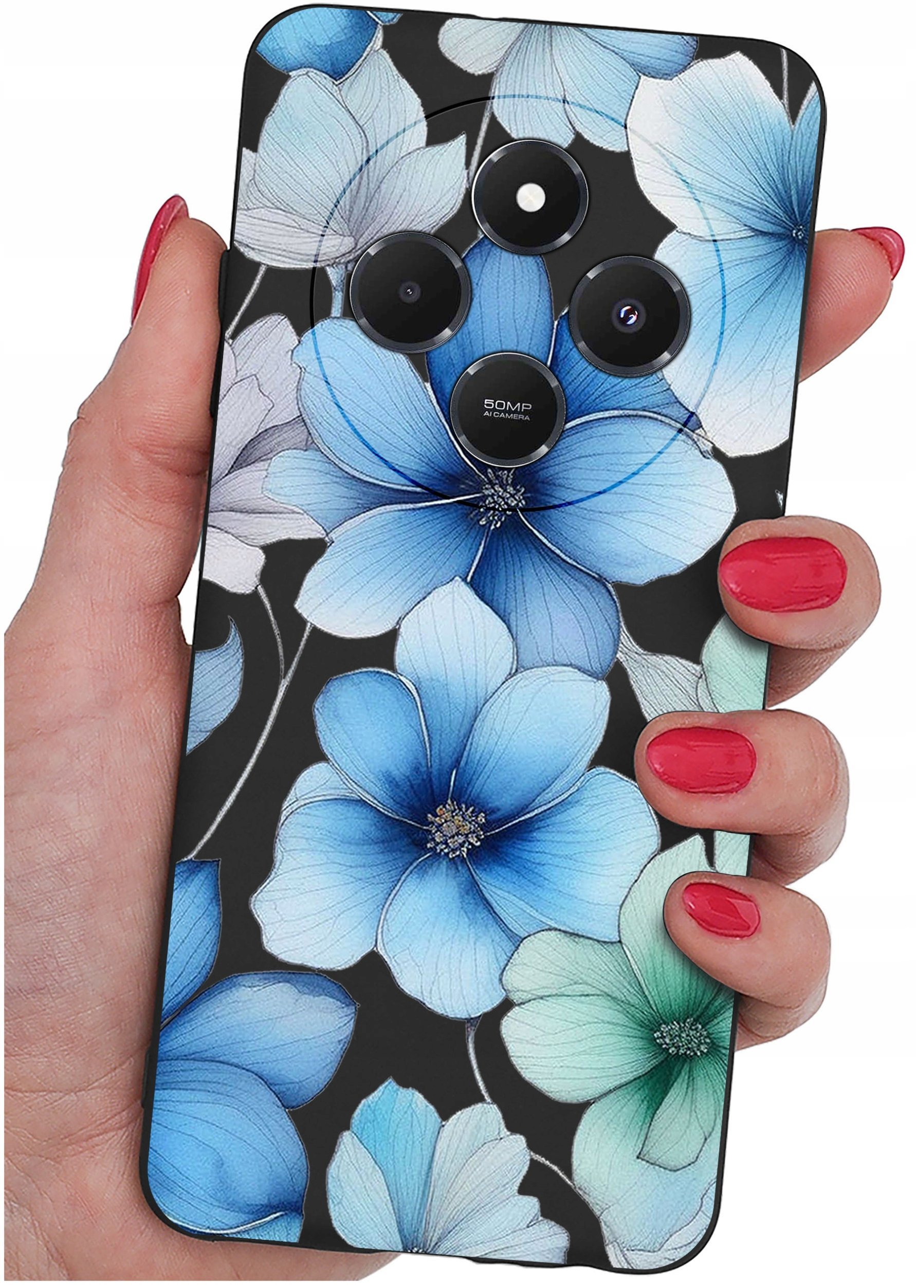Etui do Xiaomi Redmi 14C WZORY |SILIKONOWE MATT CASE + SZKŁO 9H