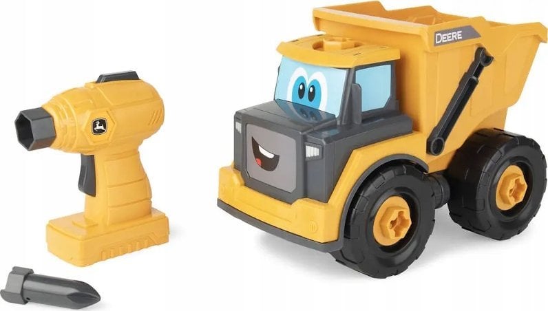 TOMY John Deere zbuduj wywrotka+wiertarka 47508