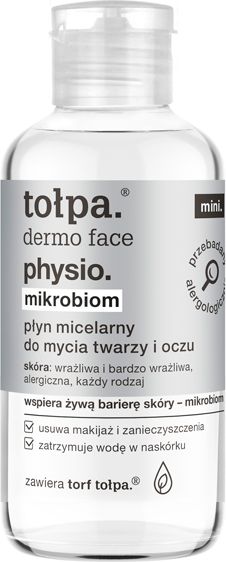 Tołpa Płyn micelarny do mycia twarzy i oczu Physio Mikrobiom 100ml