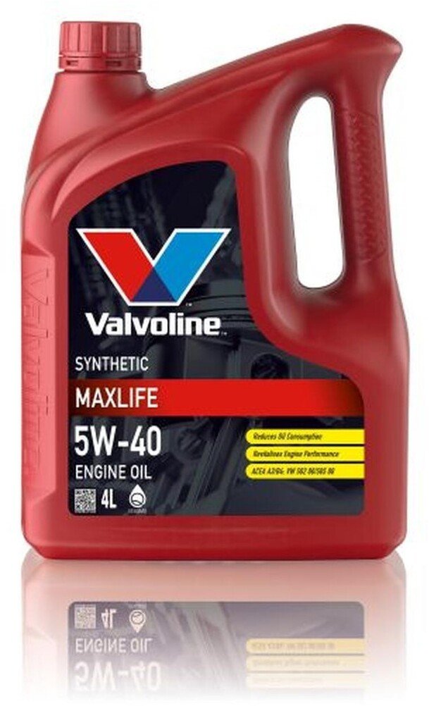 Valvoline Alyva MAXLIFE 5W/40 syntetyczna do silników 4 L