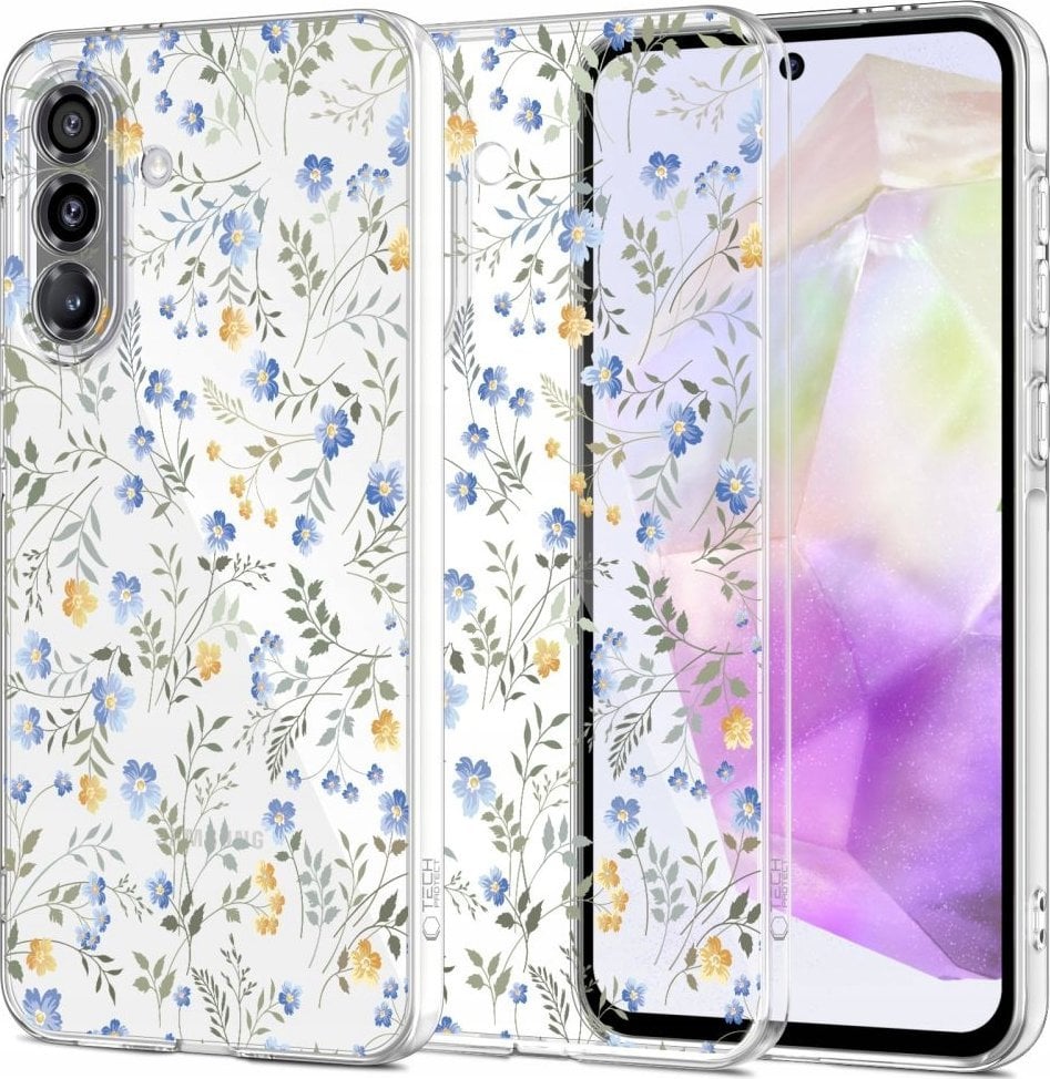 TECH-PROTECT FLEXAIR GALAXY A36 5G SPRING FLOWERS