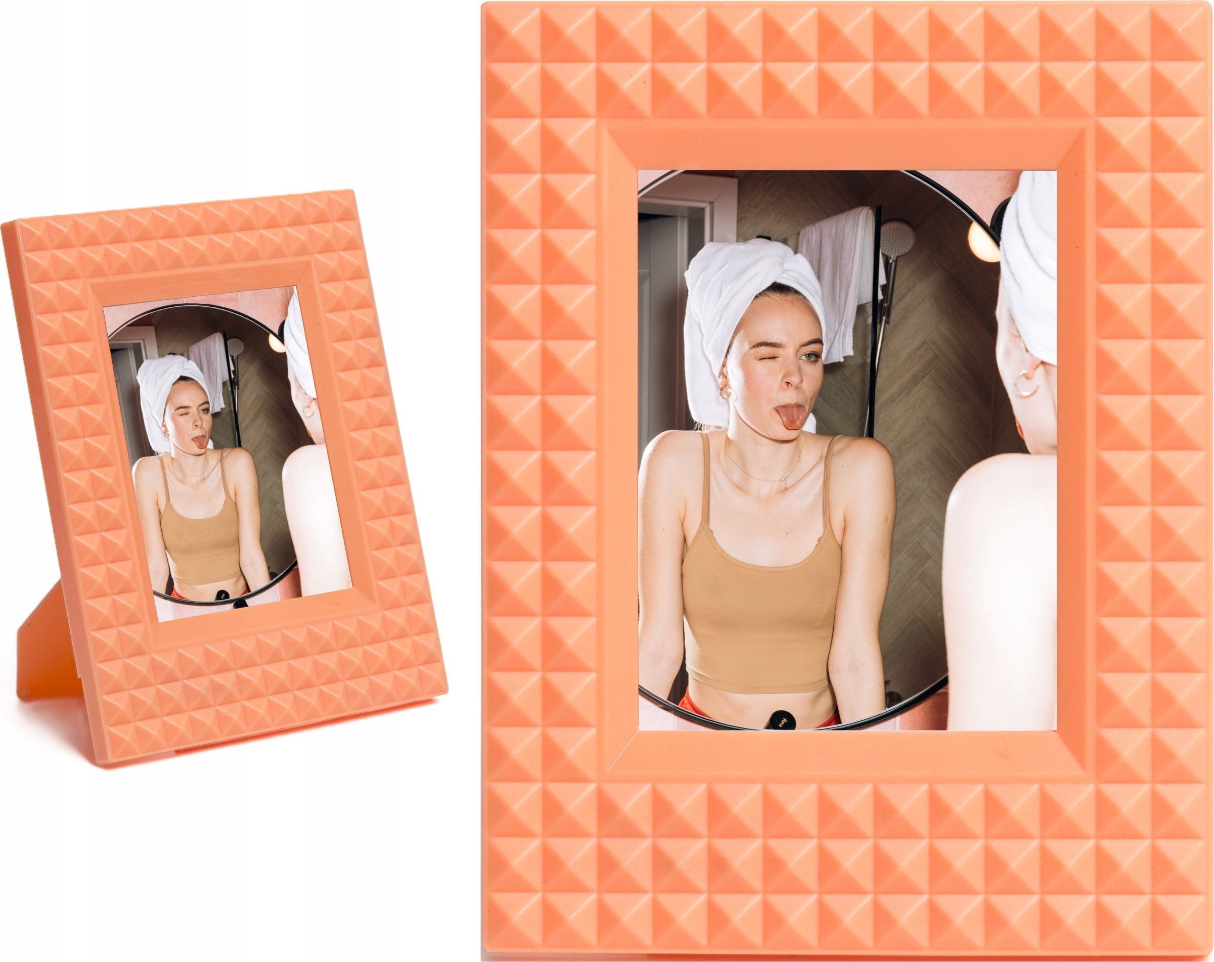 Ramka Stojąca Do Zdjęć Fuji Fujifilm Instax Mini 99 40 12 11 9 7 Liplay Evo / Pomarańczowy