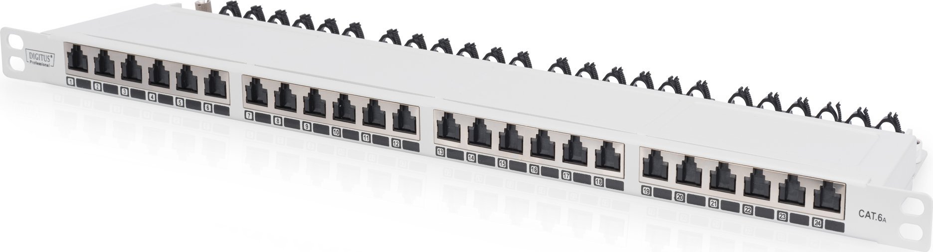 Digitus Patch-Kabel CAT6A Patch Panel 24Port