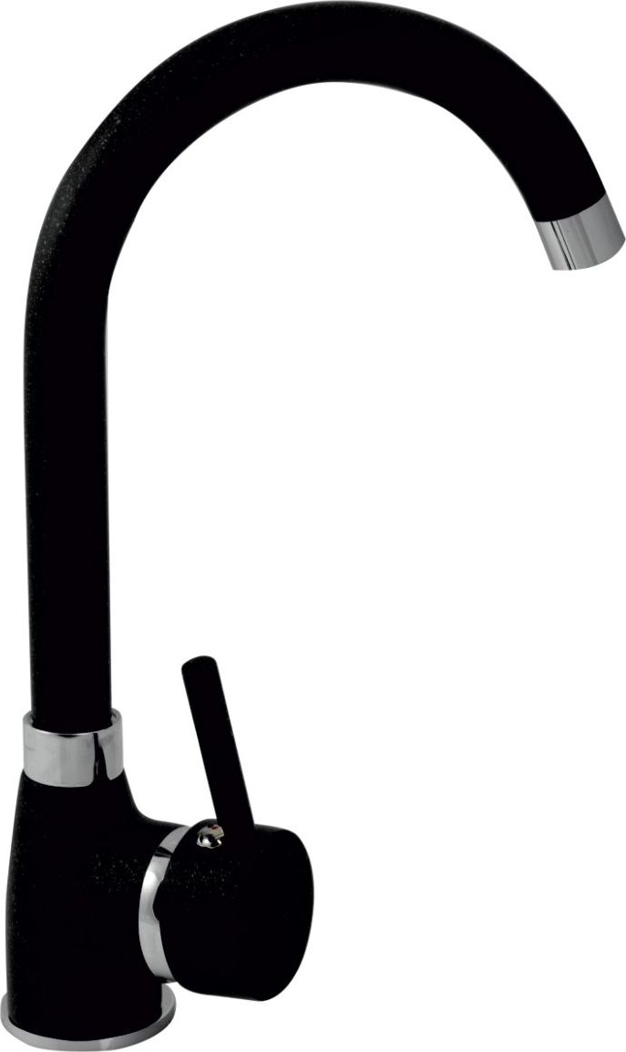 Bateria kuchenna Brenor Algea stojąca czarna nakrapiana