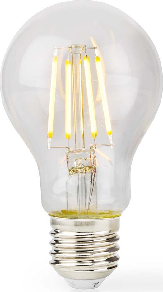 Nedis Nedis LBFE27A602 lampa LED Ciepłe białe 2700 K 7 W E27 E