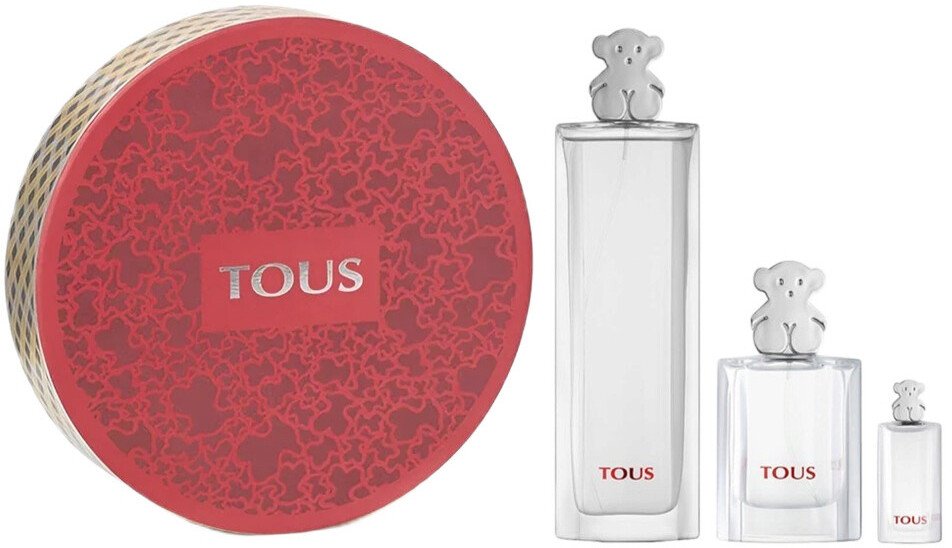 Tous Woman zestaw woda toaletowa spray 90ml + woda toaletowa spray 30ml + miniatura wody toaletowej 4.5ml
