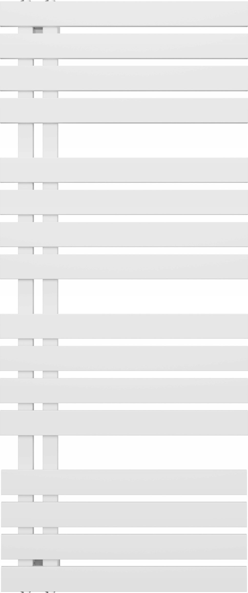 Grzejnik łazienkowy Instal-Projekt Grzejnik POP STAR 50/120 biały mat C34 podł. dolne 50