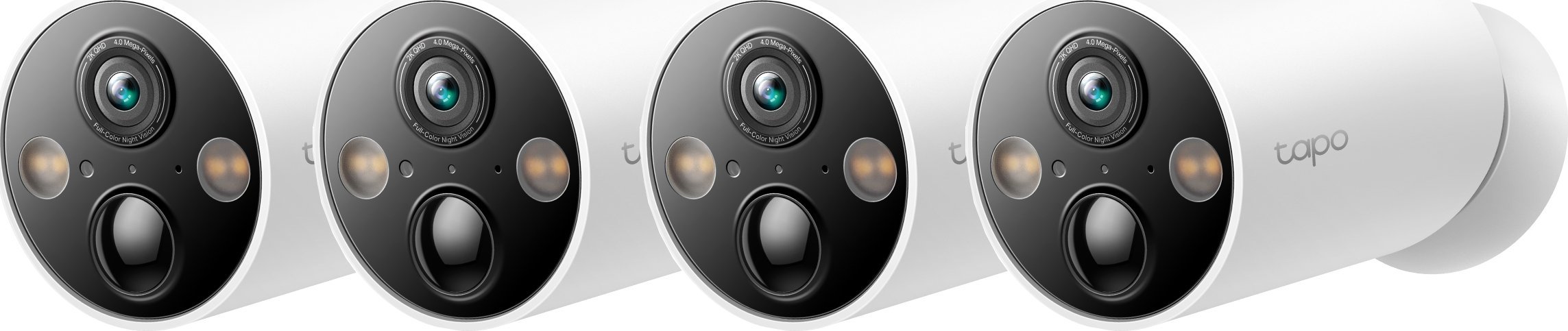 Kamera IP TP-Link TP-Link Tapo C425 set 4x venkovní kamera C425 (4MP, 2K QHD, 1440p, IR 15m, WiFi, micro SD card, IP66)