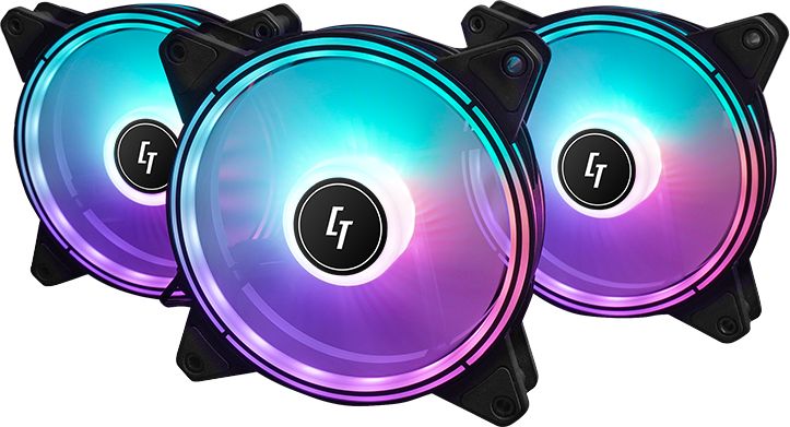 Wentylator Chieftec Nova RGB 3-pack (NF-3012-RGB)