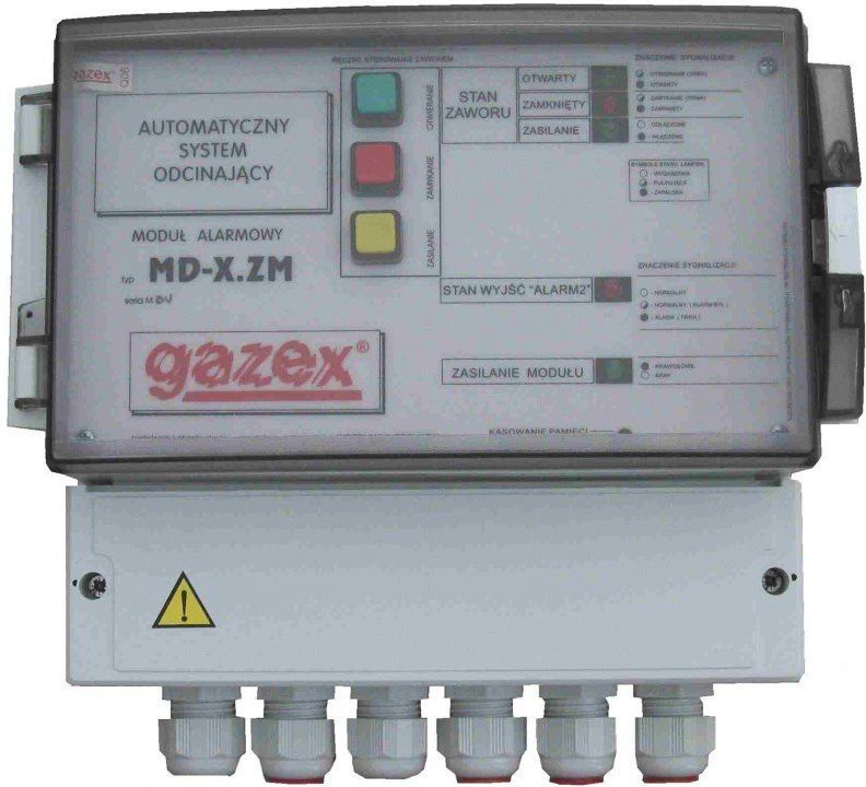 Gazex Moduł sterujący zaworem ZM, MD-X.ZM 230V,1-wyjście (MD-X.ZM)
