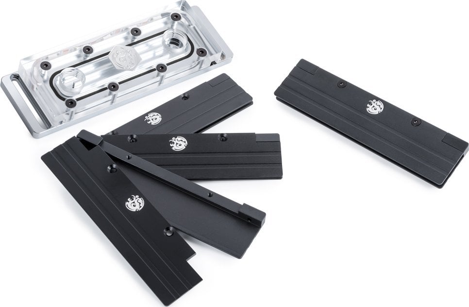 BitsPower Bitspower Arbeitsspeicherkühler, ARGB - transparent 8er-Pack