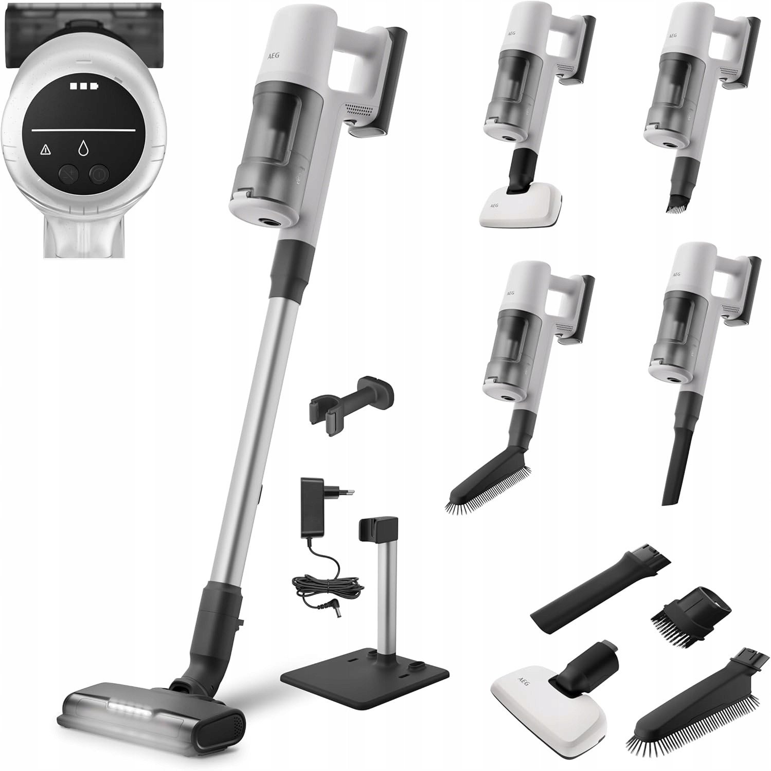 AEG Seria 6000 odkurzacz akumulatorowy 40min pracy z akcesoriami