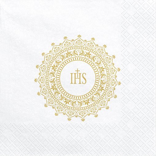 Dekoracje Komunijne Na Stół Zestaw Komunijny Serwetki Ozdoby Komunia Święta