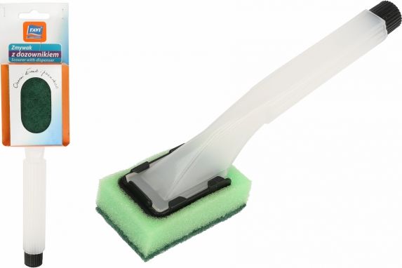 Zmywak z dozownikiem 1szt.