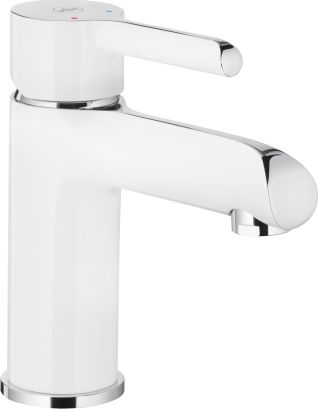 Bateria umywalkowa KFA Angelit stojąca biały (4722-815-40)