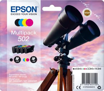 Tusz Epson Zestaw tuszy 502 (CMYK)