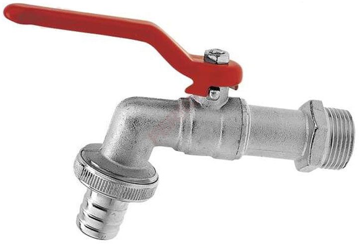 RR84 ZAWÓR KULOWY KRAN CZERPALNY 1/2 KRANIK MAUZERA