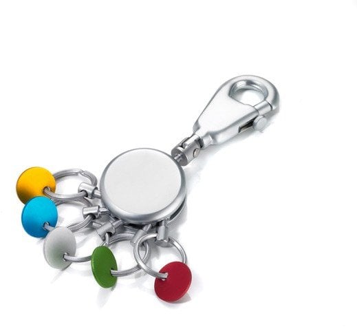 TROIKA Schlüsselanhänger PATENT/Colour matt