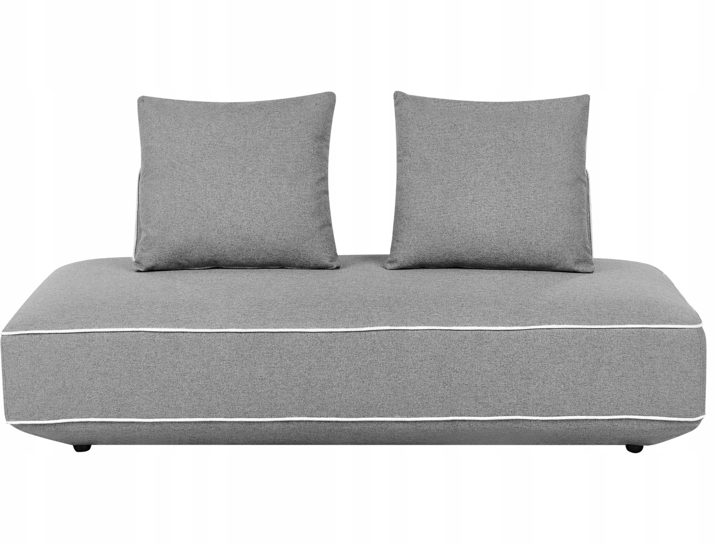 Szezlong SEILLANS Ciemnoszary