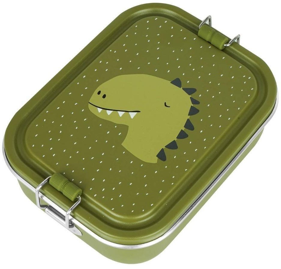 Lunch box stalowy mały Dinozaur