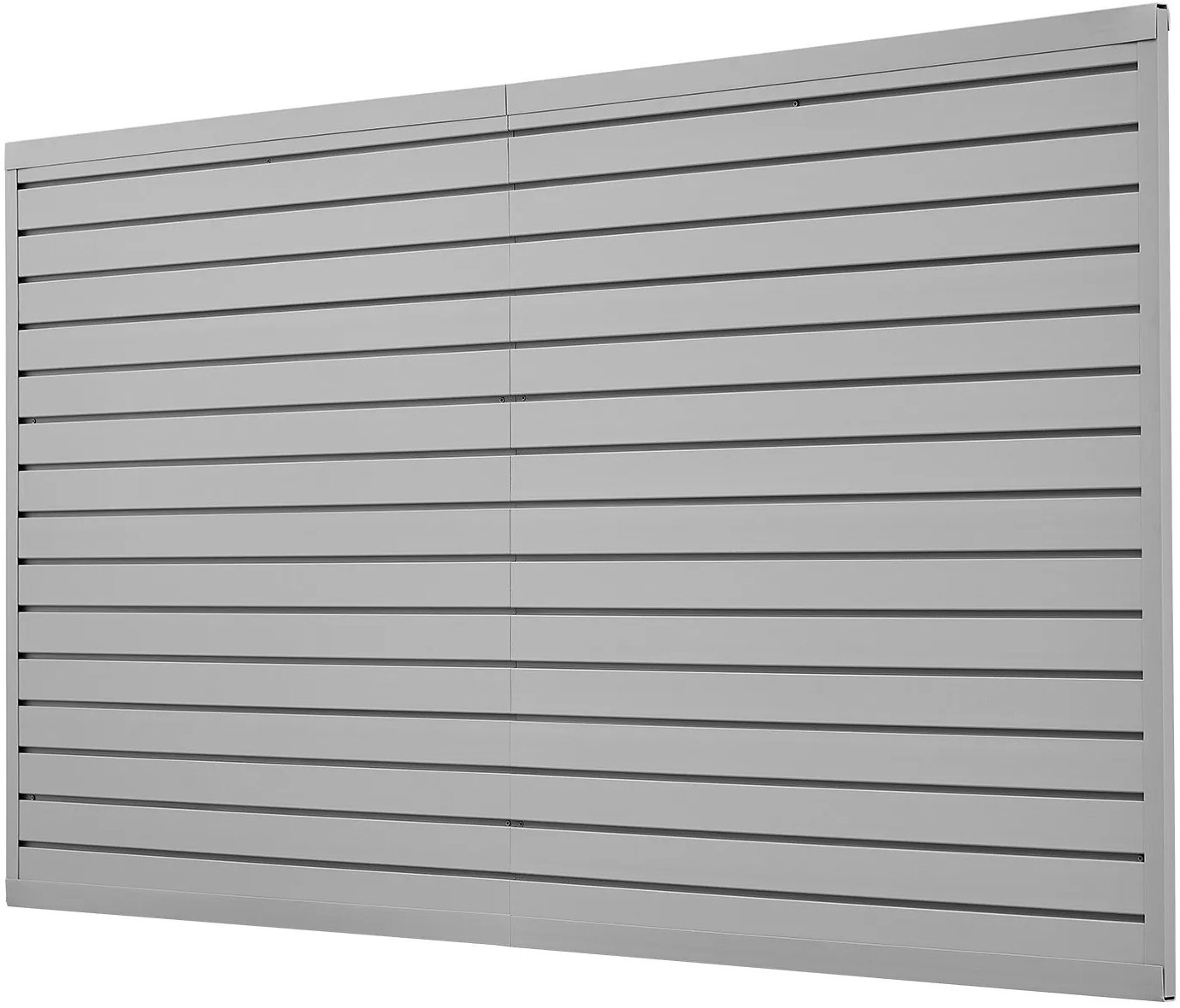 Panel ścienny PVC 240x122,5 cm z akcesoriami szary do garażu i ekspozycji