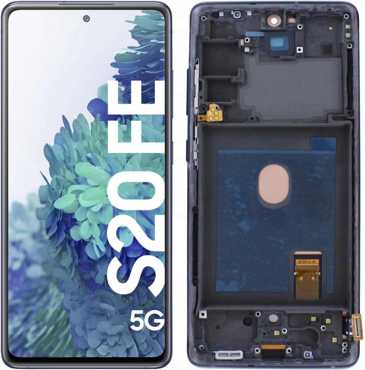 Wyświetlacz LCD Ekran Szybka Dotyk do Samsung Galaxy S20 FE 5G Oled RAMKA