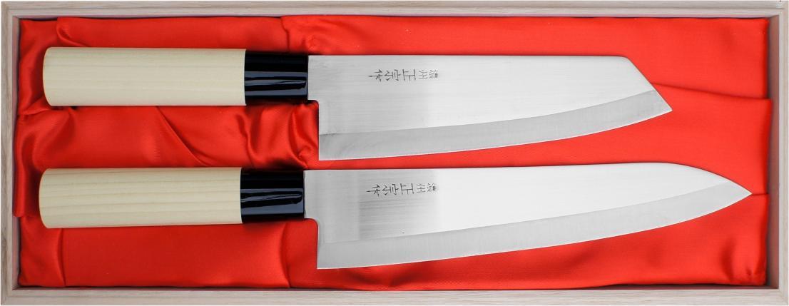 Satake Satake Megumi Zestaw Nóż Bunka + Szefa