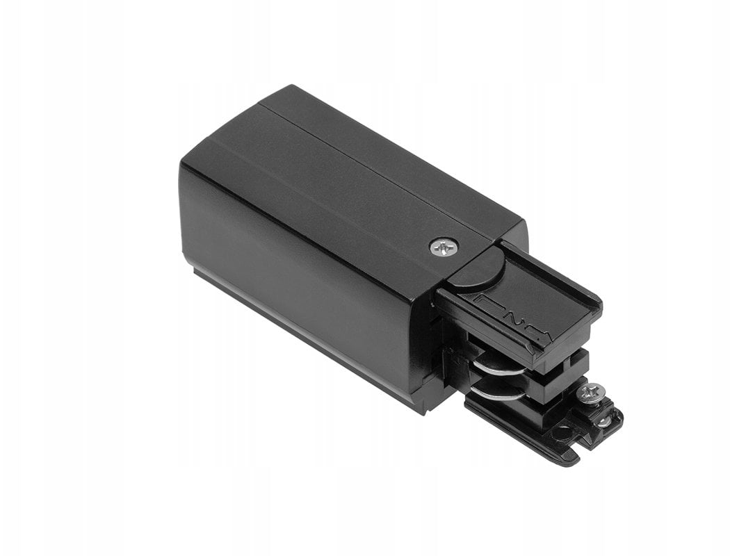 GTV Końcówka zasilająca do szynoprzewodu trójfazowego lewy czarny XAE-KZASLC-10