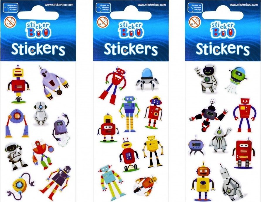 STICKERBOO NAKLEJ 66X180 S-BOO ROBOTY PBH 120/1800