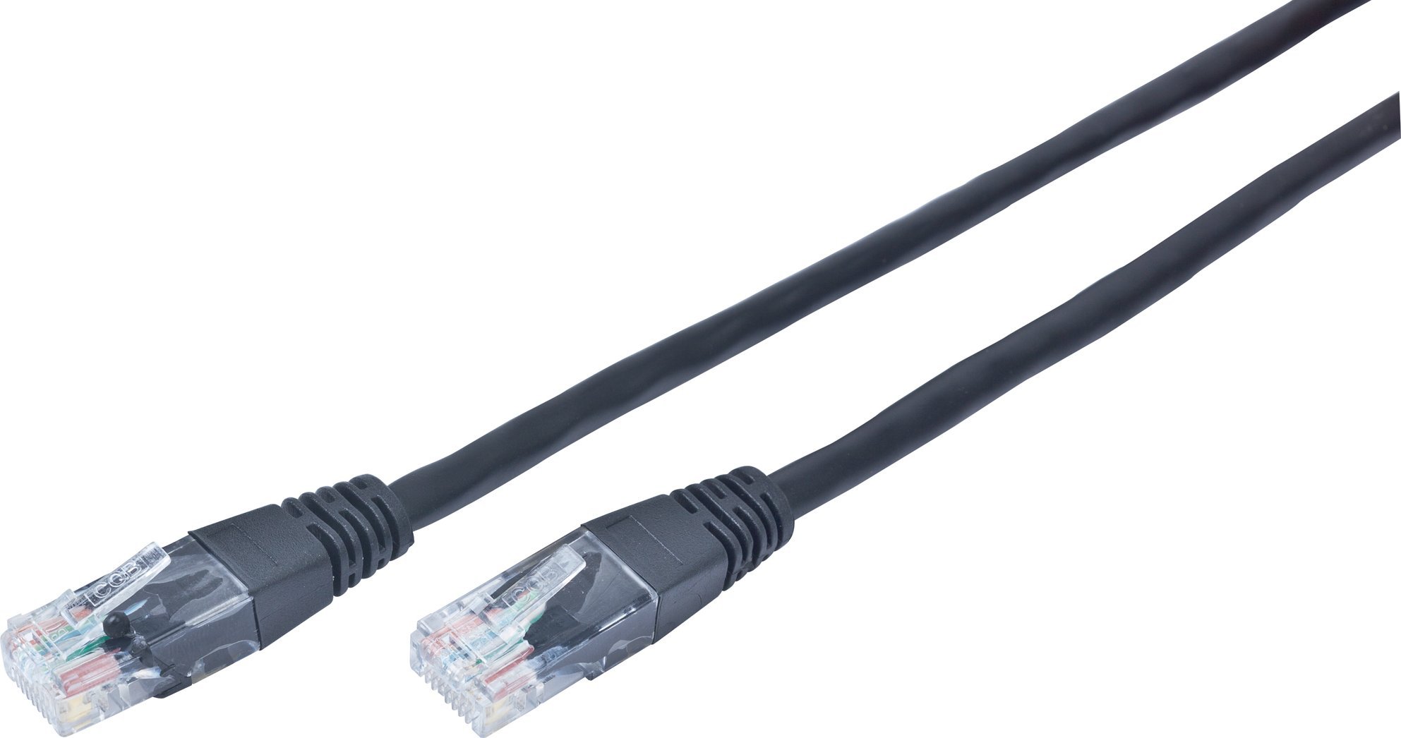 Gembird Kabel sieciowy UTP Gembird PP12-10M/BK kat. 5e, Patch cord RJ-45 (10 m)