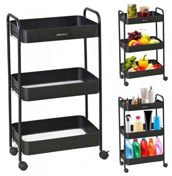 KingHoff REGAŁ BAREK MOBILNY WIELOFUNKCYJNY KH-1941