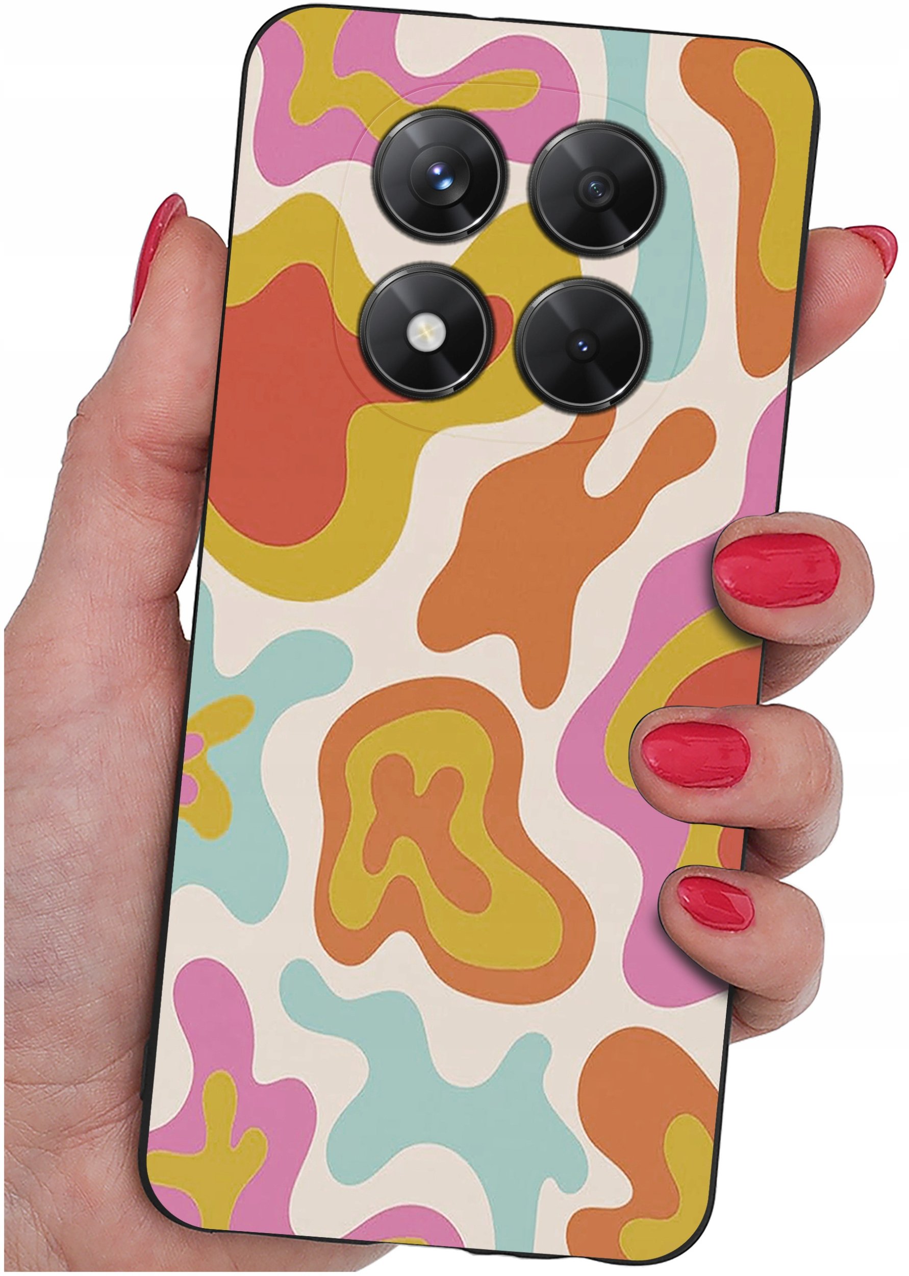 ETUI do Xiaomi Redmi Note 14 Pro 5G | WZORY | SILIKONOWE MATT CASE