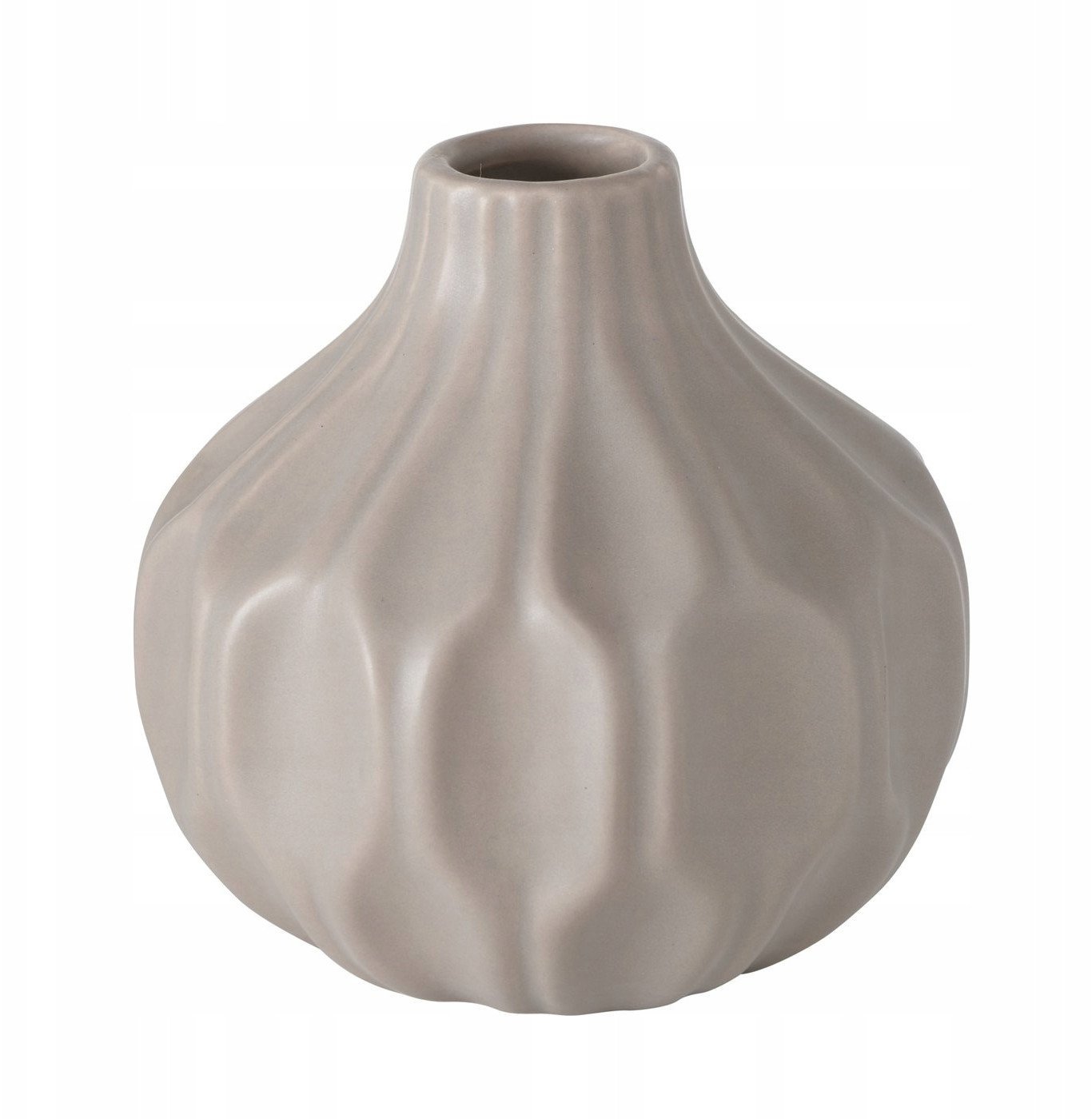 Ceramiczny wazon z tłoczonym wzorem ESKO, Ø 11 cm