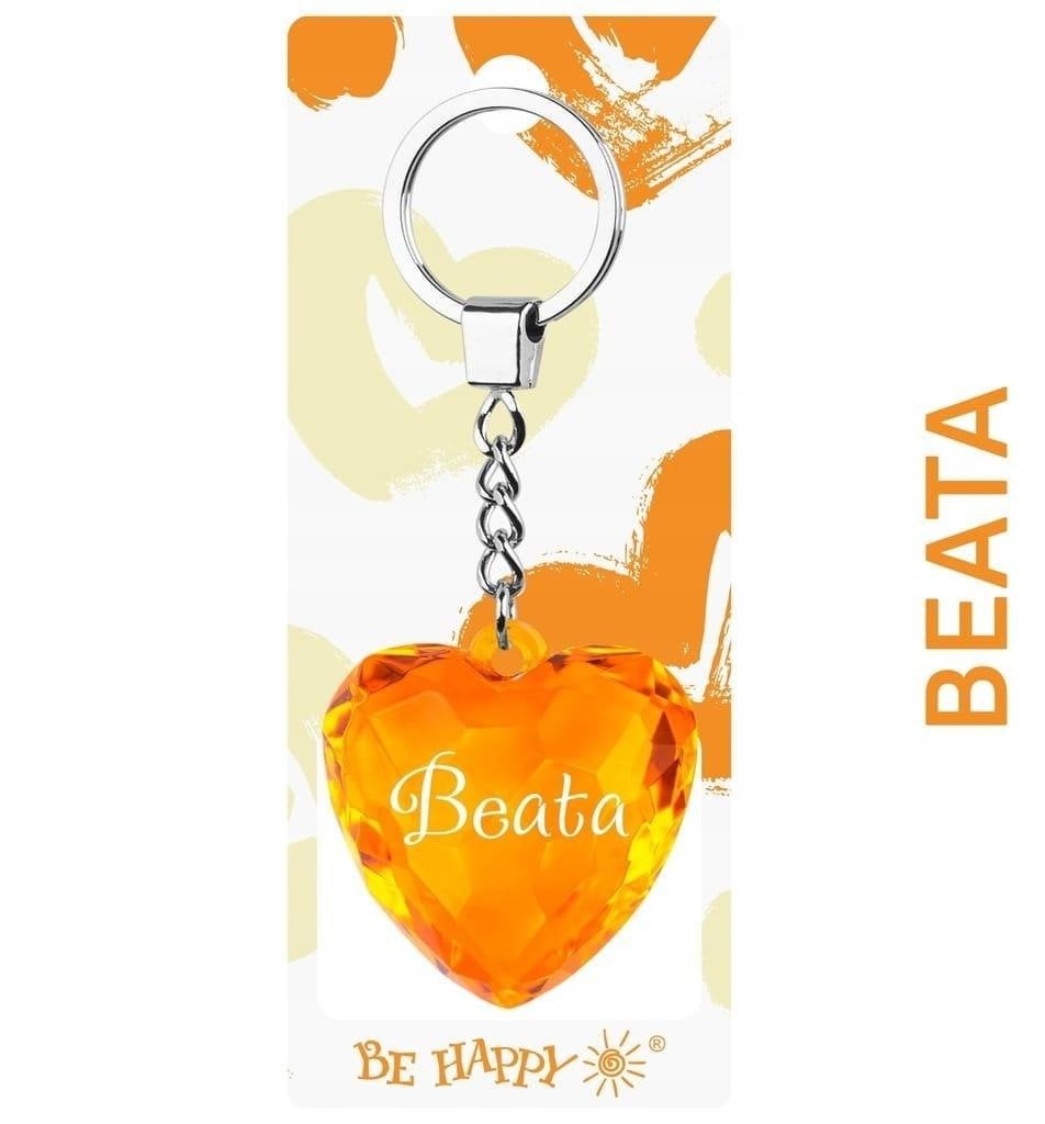 Be Happy Brelok Serce Beata
