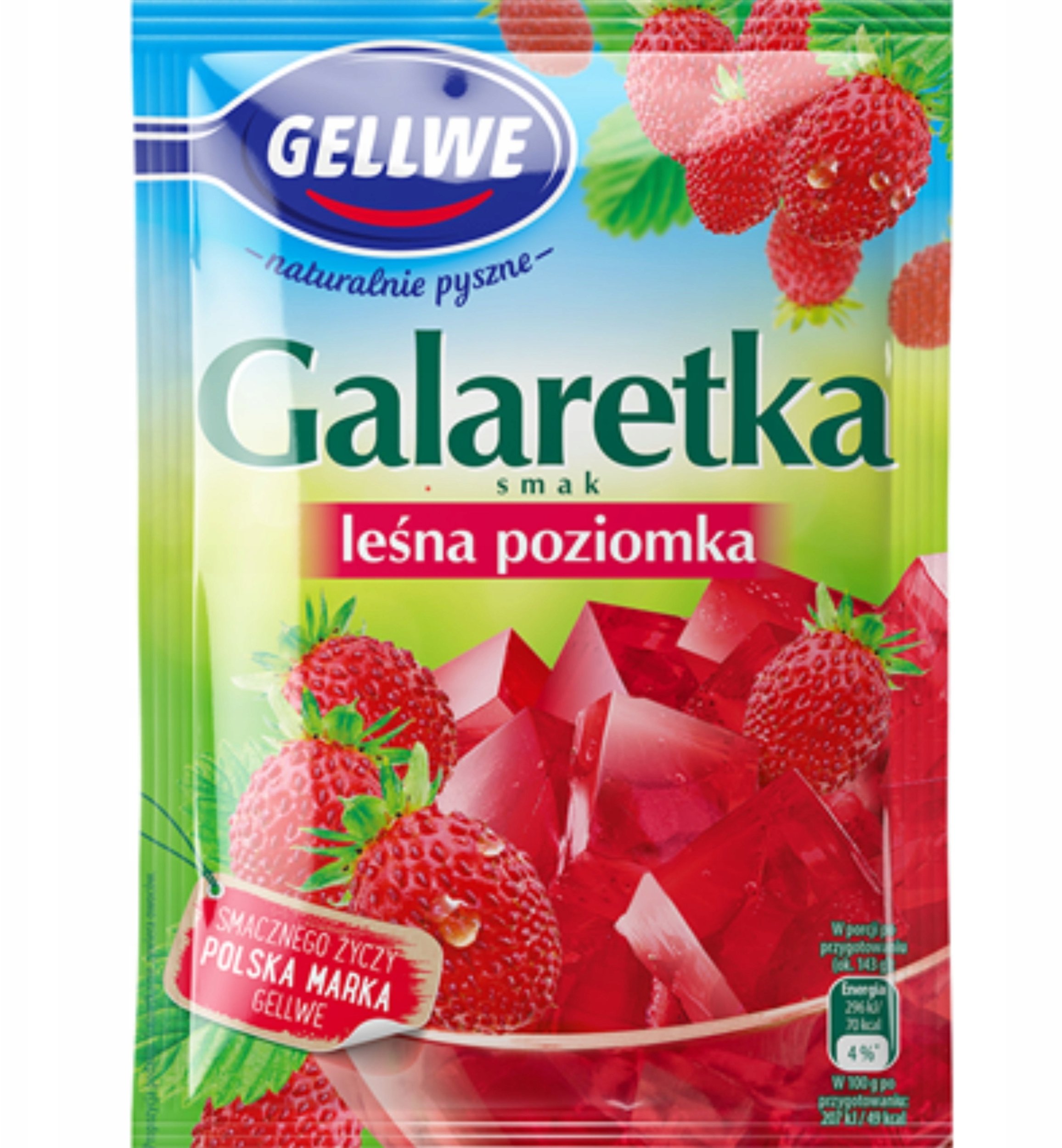 Gellwe galaretka leśna poziomka 72g