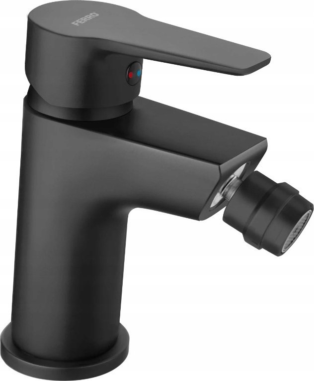 Bateria bidetowa BTR6BL / FERRO / RITTO / BATERIA BIDET STOJĄCA, CZARNA /