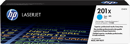 Toner HP 201X Cyan Oryginał (CF401X)
