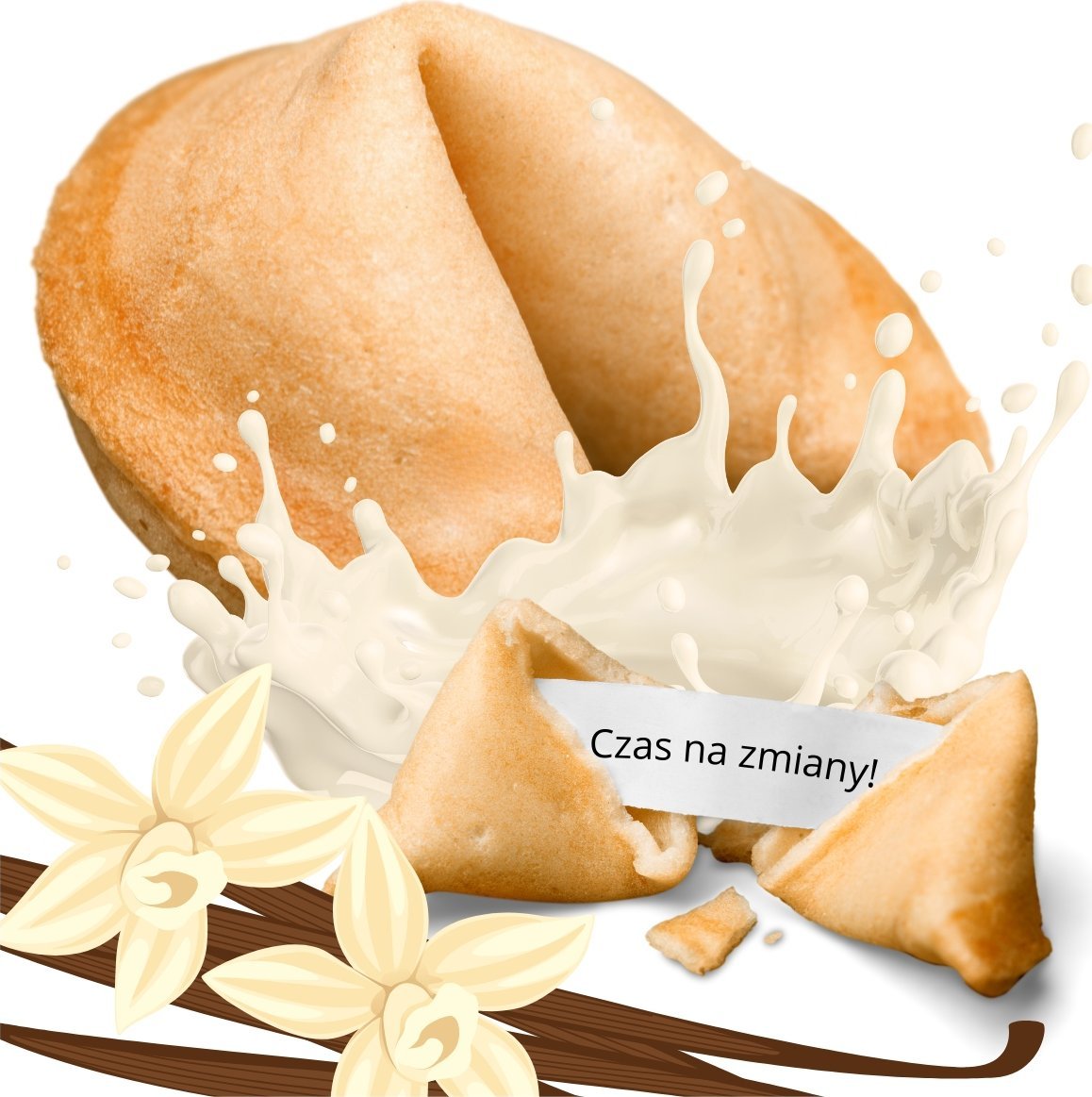 MagiaCiast Chińskie Ciasteczko szczęścia z Wróżbą Magia Podziękowanie dla Gości 1szt