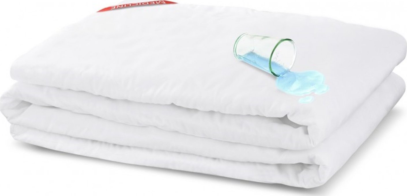 Curem Nakładka, ochraniacz na materac wodoodporna gładka 200x200cm Medicline