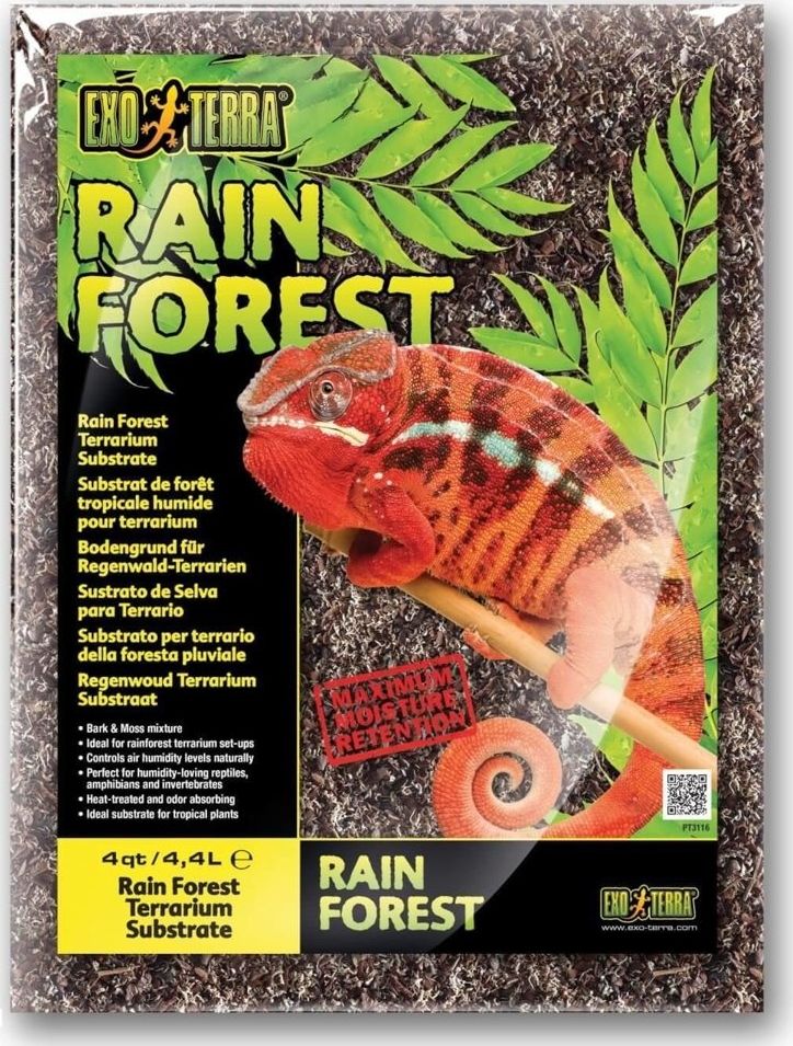 Exo Terra EXOTERRA Podłoże do terrarium Rain Forest 26 4L