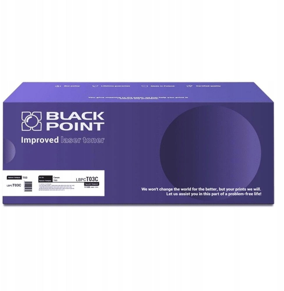 [LBPCT03C] Toner BP S+ (Canon T03) wersja z chipem