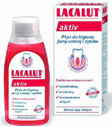Lacalut Płyn do płukania ust Aktiv 300ml - 7516321
