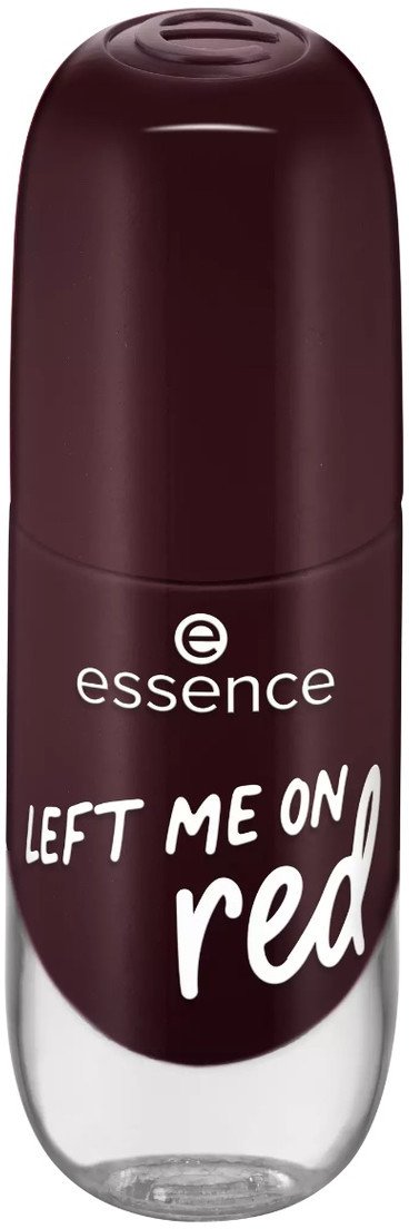 Essence Gel Nail Colour Lakier żelowy 8ml left me on red (72)