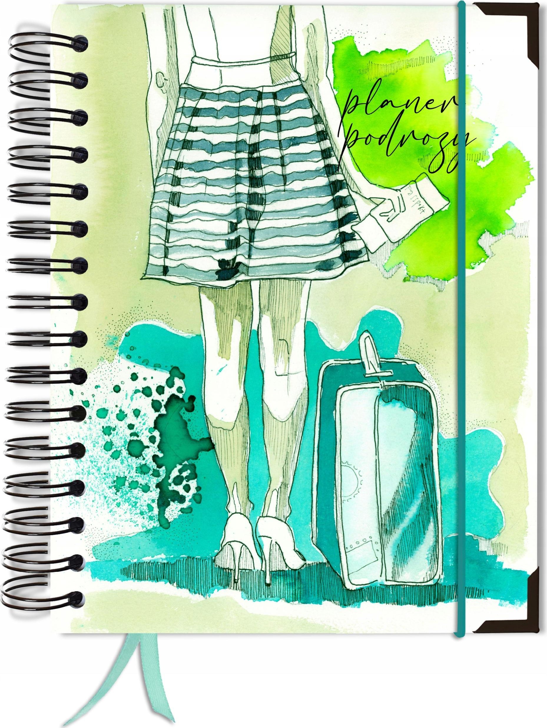 TadaPlanner Planer podróży TaDa Planner A5+ dziennik podróżnika pamiętnik Travelbook